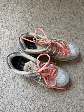 Coolway  White & Pink Athletic Sneakers